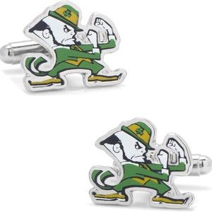 Notre Dame Cuff Links collegiate licensing collection CLC great condition